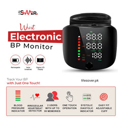 Wrist Electronic BP Monitor