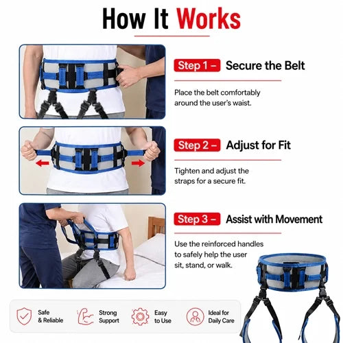 Adjustable Mobility Transfer Belt