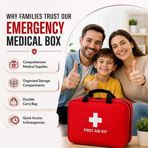 First Aid Kit Emergency Medical Box