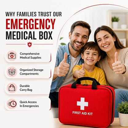 First Aid Kit Emergency Medical Box