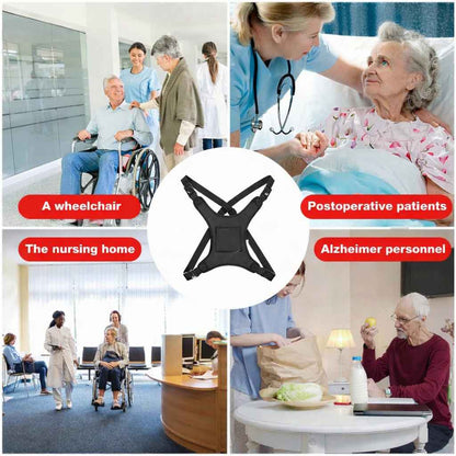 Wheelchair safety belt