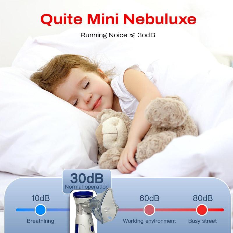 Nebuluxe Ultrasonic Portable Nebulizer Kit- FDA Approved