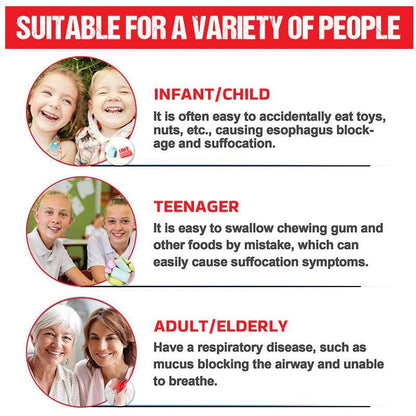 Portable Anti Choking Rescue Device