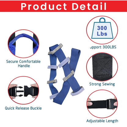 Elderly Leg Lift Assist Strap