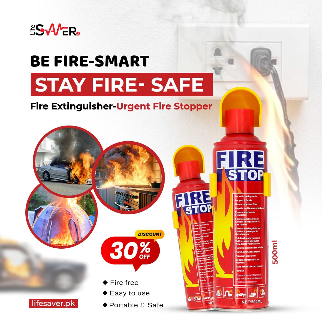 Fire Extinguisher-Urgent Fire Stopper