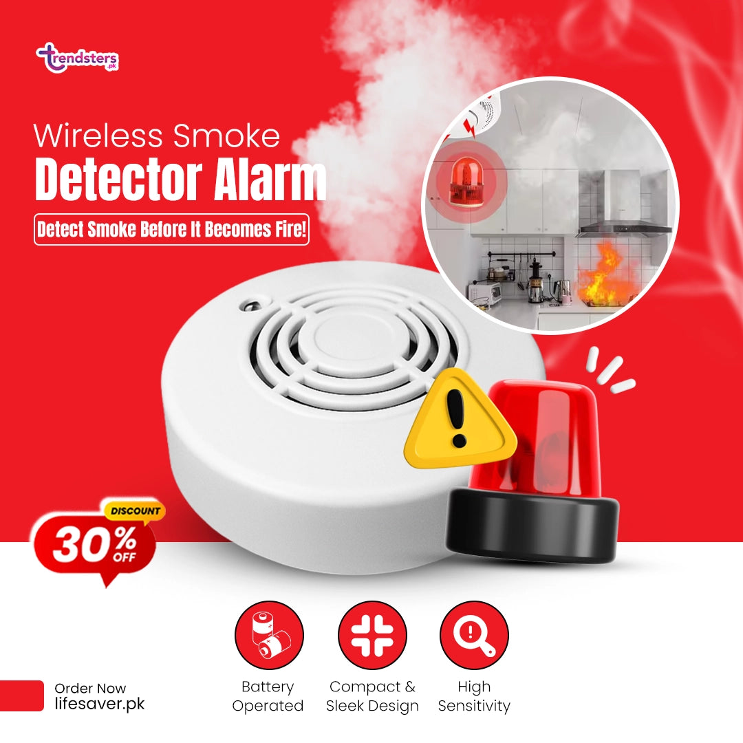 Emergency Fire Alarm Wireless