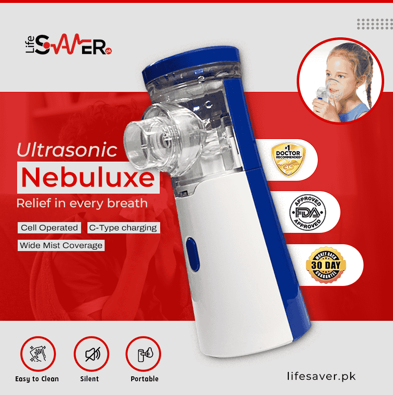 Nebuluxe Ultrasonic Portable Nebulizer Kit- FDA Approved